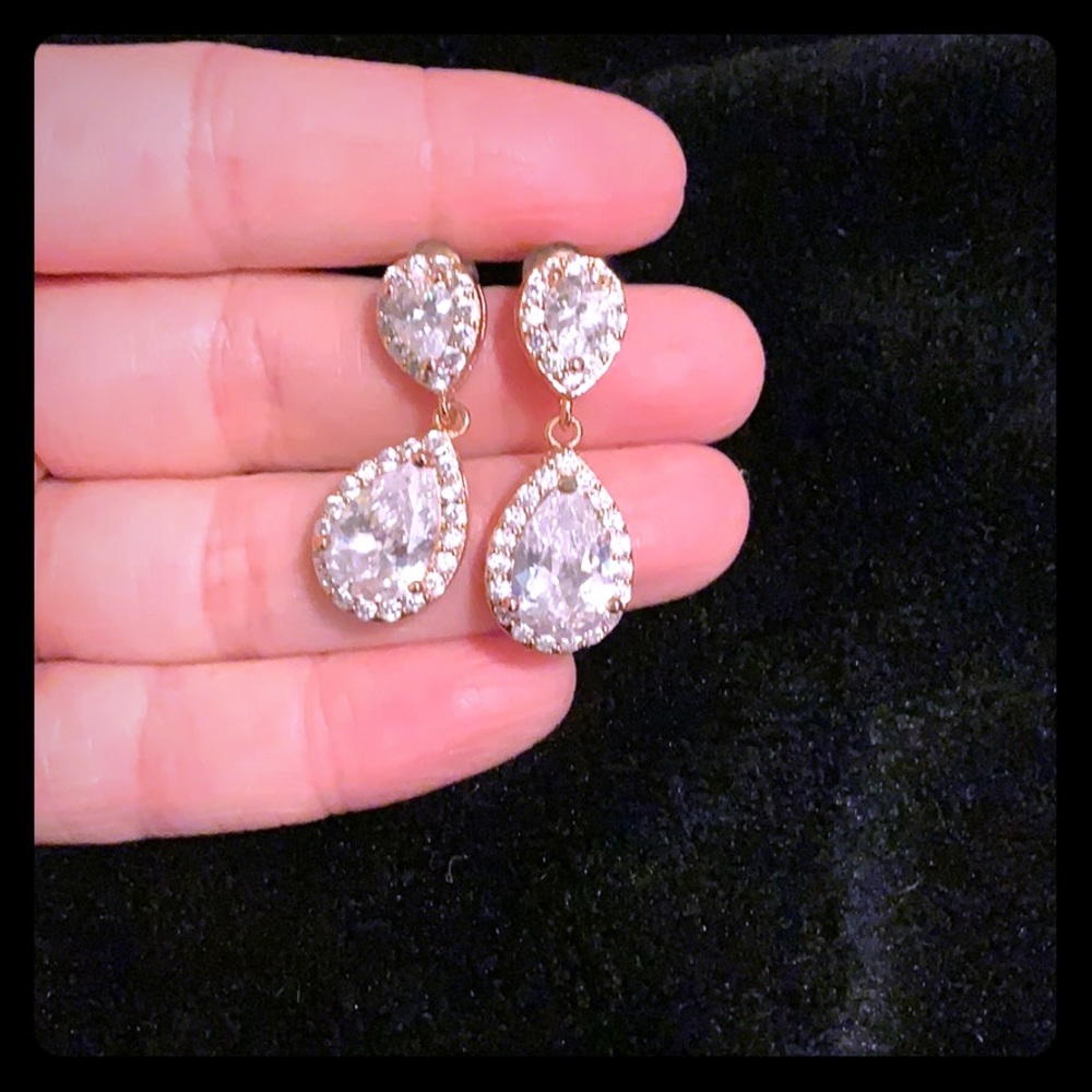 Rose Gold Earings